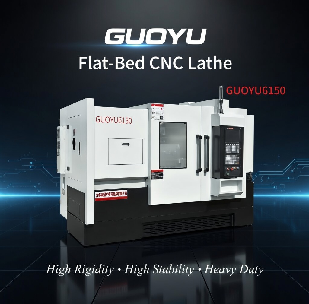 Flat-bed CNC Lathe