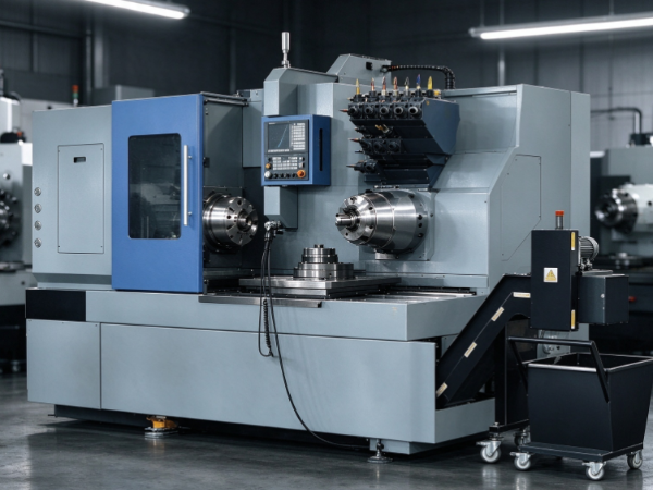 Twin Spindle Twin Turret CNC Lathe