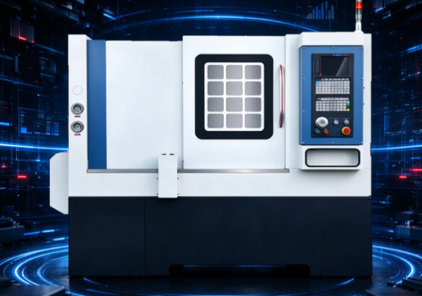 Horizontal Slant Bed Lathe