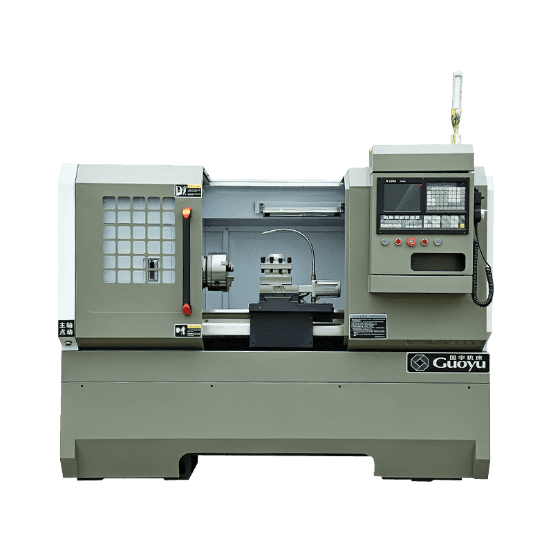 Economical Line Rail Flat Bed Precision CNC Lathe