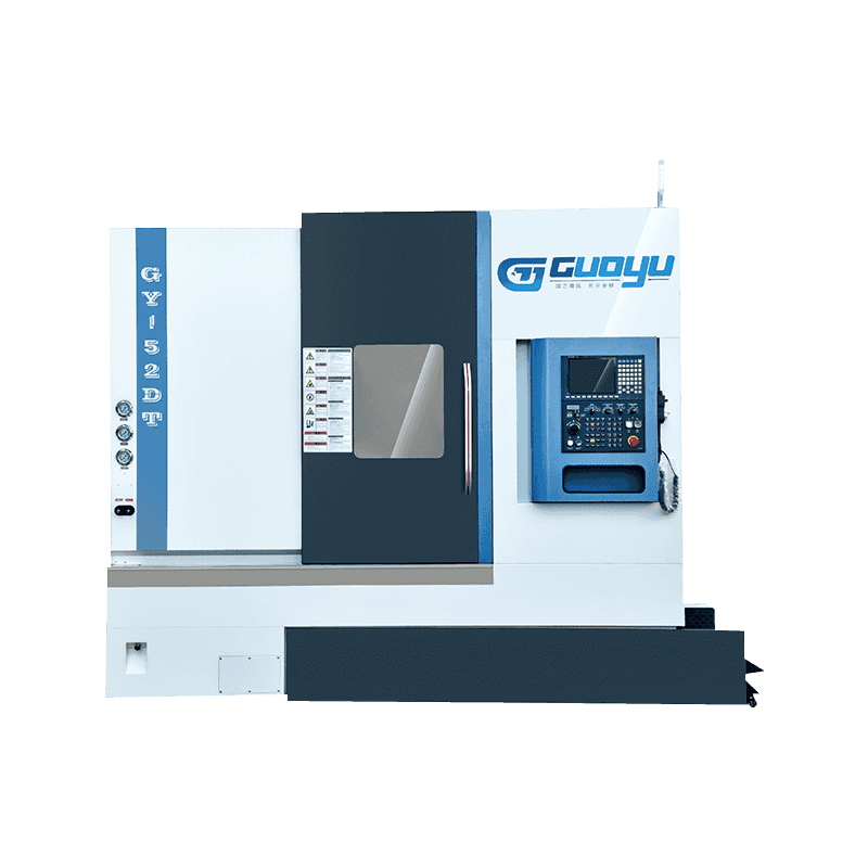 Jointed Inclined Rail Virtual Y Powered Turret Tailstock Compound CNC Lathe